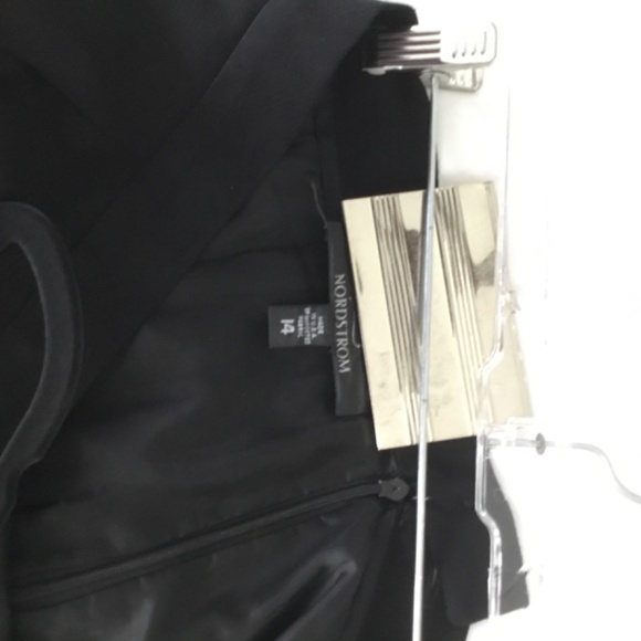 Classic Bill Burns Black Wool Skirt size 14 - Picture 4 of 4